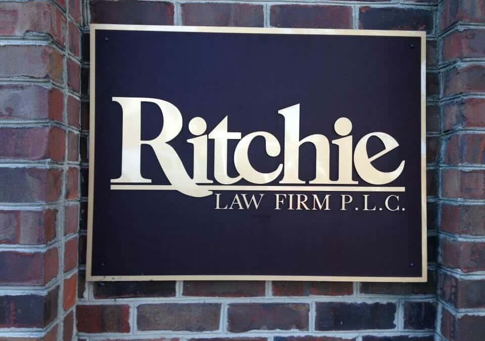 Ritchie Law Firm sign