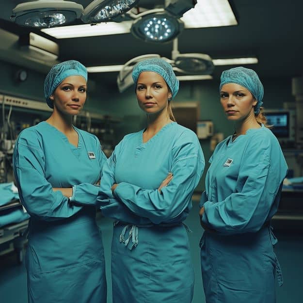 3 nurses